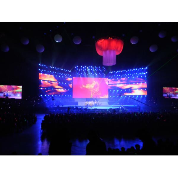 P3.91 RGB Rental LED Display Small Pixel Modules 6MM Thickness 500x500mm Cabinet