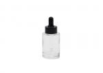 Buy cheap 50ml 18/410 Clear Dropper Bottles For Essential Oil from wholesalers