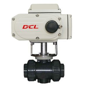 Buy cheap 2 Way Double True Union Motorized PVC Control Valve product