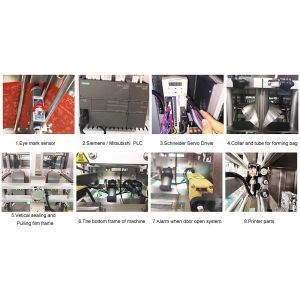 Banana Chips Nuts Pillow Bag Packing Machine Vertical 5000g