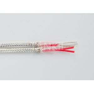 Buy cheap Type 24 Gauge Thermocouple Wire Glass On Glass With Stainless Braid Sheath from wholesalers