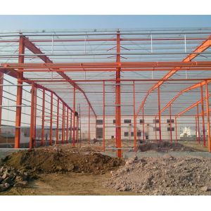 10mm PVC Gutter DFT 80um Steel Structure Warehouse