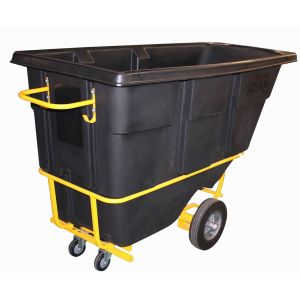 Buy cheap 400Litre Black Rotational Molded Heavy Duty Tilt Trucks from wholesalers