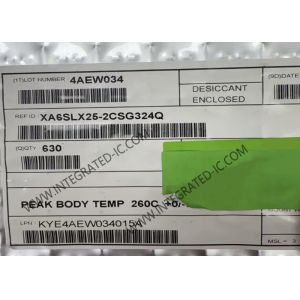 Buy cheap Field Programmable Gate Array XA6SLX25-2CSG324Q 1080MHz Programmable Logic IC from wholesalers