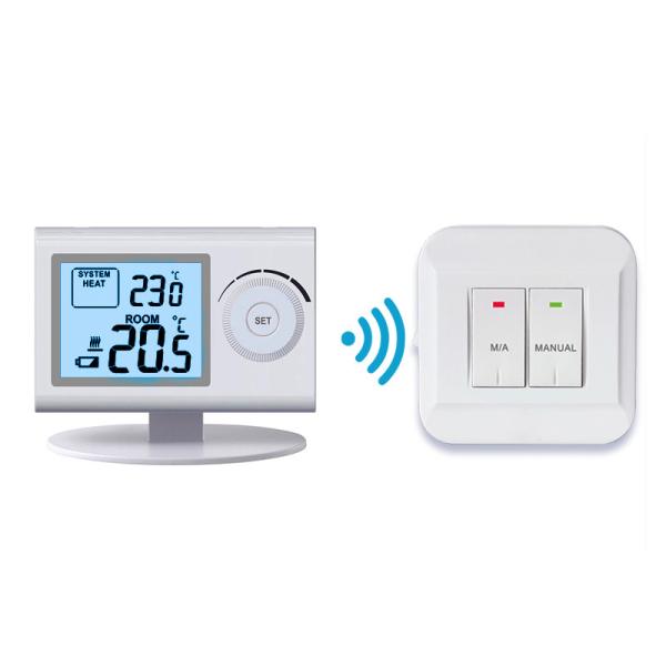 Non Programmable Electrical Heating Room Home Wireless Thermostat RF Room