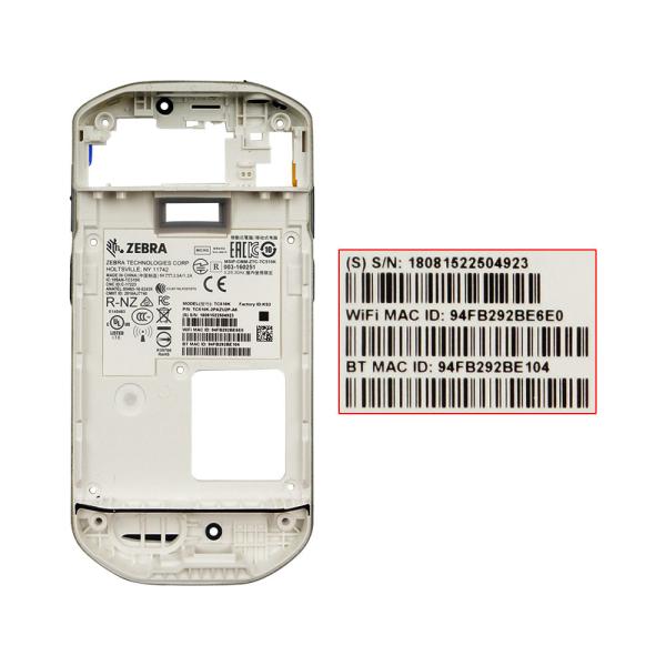 Buy cheap Middle Cover With Side Button Replacement For Zebra TC51 TC510K from wholesalers