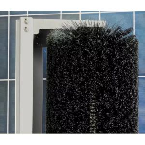 Anti-fall Logo Customized Machine For Solar Power Panel Cleaning Brush Robot
