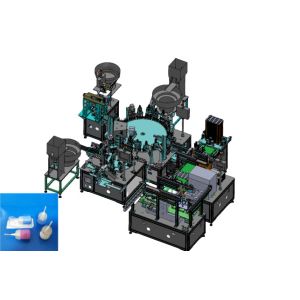 Buy cheap Stainless Steel And Aluminum Alloy Materials For Clean Room Requirements With Medical Product Assembly Machine For Nasal Swab from wholesalers