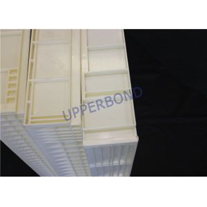 Yellow Cigarette Loading Tray , Tobacco Machine Loading Tray Customize