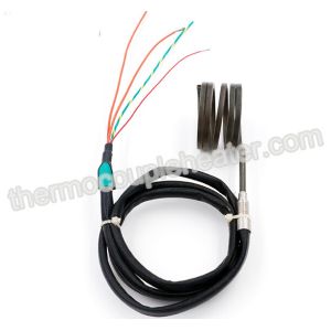 Buy cheap Heat Exchange Spring Hot Runner System Coil Heaters With J Type Thermocouple from wholesalers