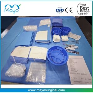 Sterile Supply Cath Angio Kit With Drape Femoral Angiography