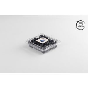 Buy cheap 125g RPET Blueberry Clamshell Containers Transparent Fruit Packaging Boxes Durable from wholesalers