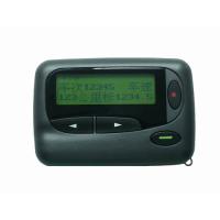 Buy cheap Black Pocsag Alphanumeric Pager Chinese Language 4 Paging Addresses product