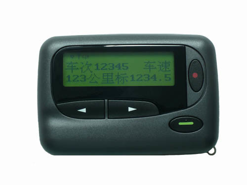 Buy cheap Black Pocsag Alphanumeric Pager Chinese Language 4 Paging Addresses from wholesalers