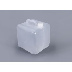Buy cheap White Semi Collapsible Plastic Water Jerry Can For Household Water Transparent from wholesalers