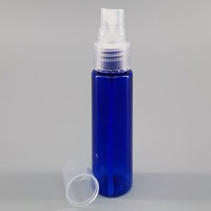 Buy cheap 1oz 30ml Blue Cylinder Transparent PP Sprayer Plastic Bottle from wholesalers
