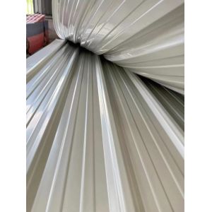 Buy cheap 2.0mm PVC Roofing Sheet 1130mm Width Fireproof Waterproof from wholesalers