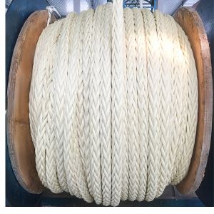 Buy cheap High Strength 12 Strands UHMWPE Braided Mooring Rope 36mm from wholesalers