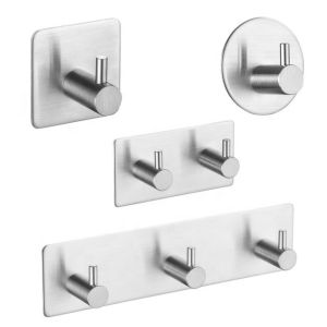 Buy cheap Heavy Duty Self Adhesive Towel Hooks Square Towel Hook For Hanging from wholesalers