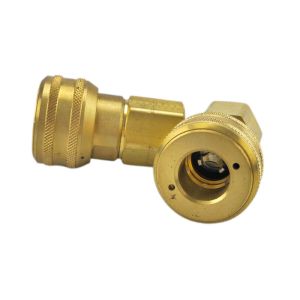 0.25 Inch Threaded Quick Connect , Brass Quick Release Coupling