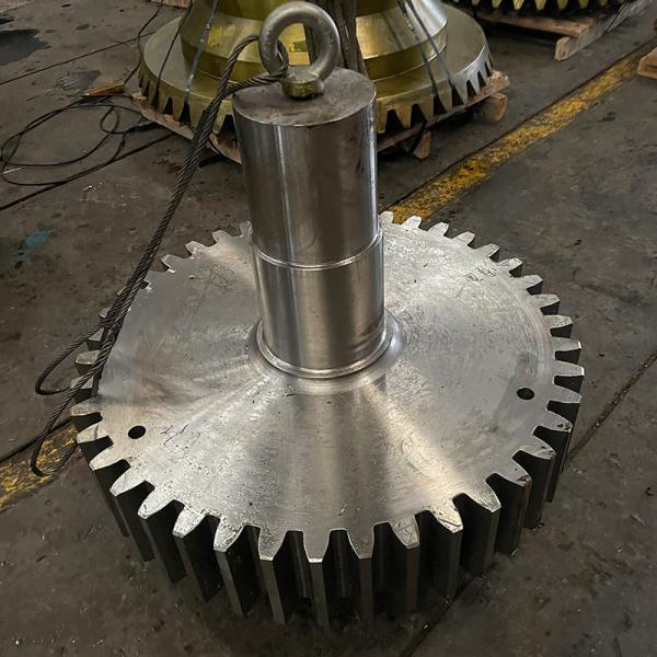 Quality Customized Heat Treatment Surface Finish Bevel Gear with Customized Teeth Number for sale