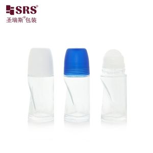 BLPG-B 50ml Empty Pain Relief Gel Roll On Deodorant Bottle Glass Packaging