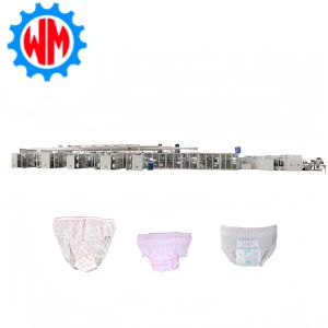 Buy cheap 400Pcs/Min Full Servo Sanitary Pad Menstrual Panties Production Line with CE from wholesalers