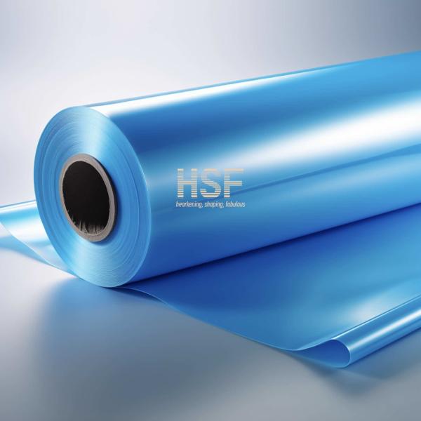 Quality RoHS Blue Polyethylene Terephthalate Fluorosilicone Coated Release Film for sale