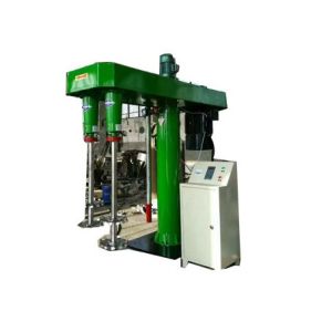 Hydraulic Lift 2000L Emulsion Paint Dispersion Machine / Paint Dispersion Mixing