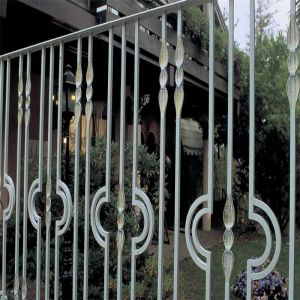 Buy cheap Privacy Wrought Iron Fence For Boundary Wall Railing Railings from wholesalers