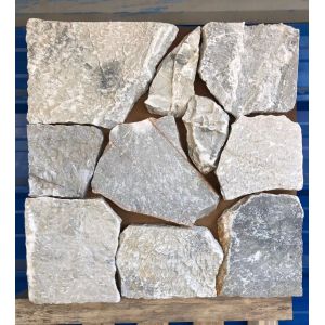 Buy cheap 3.5CM Stacked Random Ashlar Stone Tiles Limestone from wholesalers