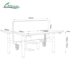 Buy cheap Effortlessly Switch Between Sitting and Standing with Uplift Electric Sit-Stand Desk 4 Memory Presets Optional Colors from wholesalers
