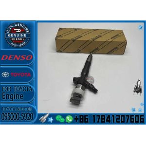 Buy cheap  095000-5920 auto engine diesel fuel injector 5920 common rail injector 0950005920 23670-09070 23670-0L020 from wholesalers