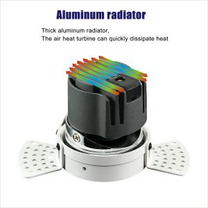 Buy cheap 3000k Low Glare Led Downlight , IP44 Adjustable Surface Mounted Downlight from wholesalers