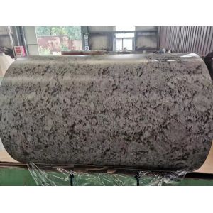 Buy cheap Marble pattern color coated aluminum coil for decorations and door Materials from wholesalers