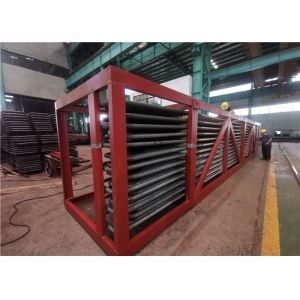 Buy cheap Fin Pitch Round Superheater And Reheater Coil Customized Serrated from wholesalers
