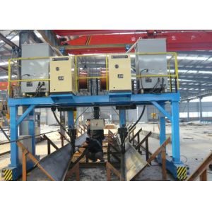 Buy cheap Galvanized Sheet H Beam Welding Line Double Cantilever Automatic Fabrication from wholesalers