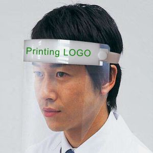 Anti Virus Splash Face Shield Full Face Plastic PET Fluid Resistant