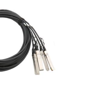 Buy cheap 40G QSFP+ to 4x10G Breakout DAC(Direct Attach Cable) Cables (Passive) (Length customed) 1m 3m dac cable from wholesalers
