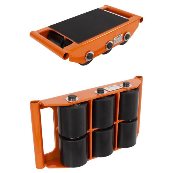 Buy cheap SF 6000kg Fixed Wheel Machine Moving Skates Heavy Equipment Skates from wholesalers