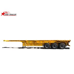 Buy cheap 3 Axles 40t Container Skeletal Trailer Multi Function For Chemical Tanker Container from wholesalers