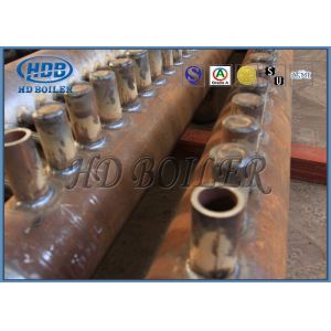 Buy cheap ASME Certification Boiler Manifold Headers , Carbon Steel Boiler Fired Boiler Parts For Power Plant from wholesalers