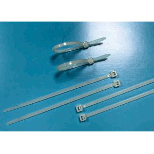 Buy cheap Nylon PA66 Green Bulk Cable Ties W2.5 * L120mm * T1.1mm With Small Threading Force product