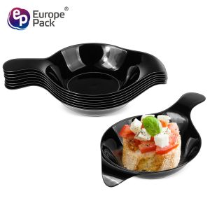 Buy cheap Wholesale cheap cute dinner transparent restaurant plates with handle from wholesalers