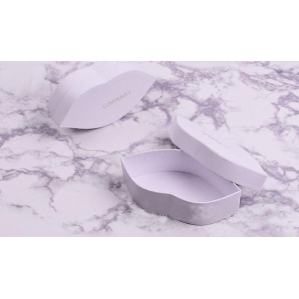 Custom Order Creative Mini Lipstick Packaging Box with Unique Lip Shape and UV Coating