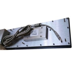 Fulll Key Stroke Trackball On Keyboard , Water Marine Metal Mechanical Keyboard