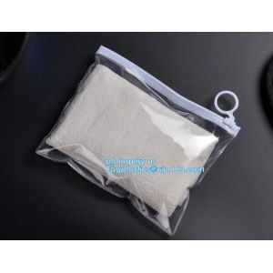 Buy cheap EVA Garment Packing Bag With zipper slider, cpe frosted zip lock bag with slide k, Large Slider Zip Lock Plastic C from wholesalers