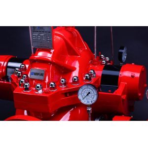 Buy cheap 2000GPM 146PSI Diesel Engine Split Case Fire Pump ULApproved from wholesalers