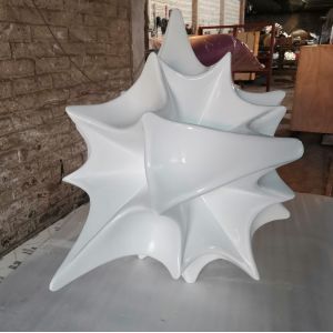 Buy cheap Seed stainless steel sculpture mirror and paint spot can be customized sculpture proportion from wholesalers