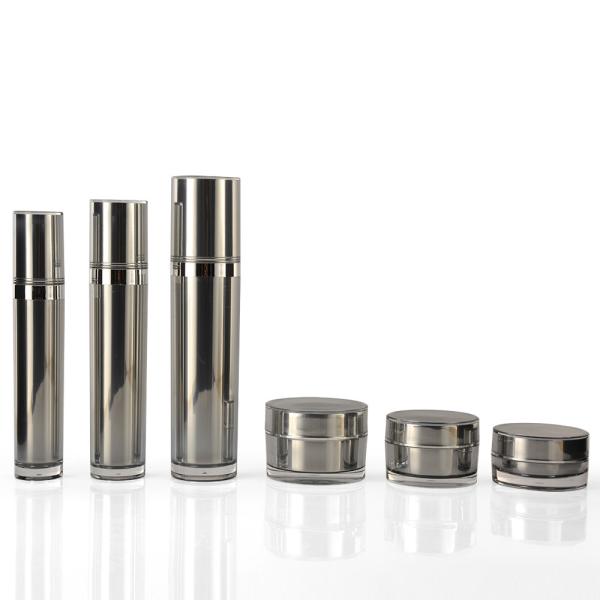 Quality Aluminium Pump Cosmetic Plastic 15ml PET Empty Bottle for sale